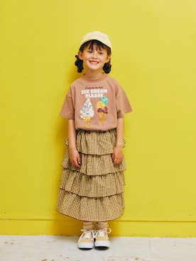 「アイテム（レッグウェア）」を使った、F.O.OnlineStoreさん（キッズ・110cm）の夏コーディネート