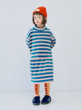 「アイテム（レッグウェア）」を使った、F.O.OnlineStoreさん（キッズ・110cm）の秋コーディネート