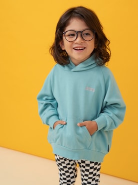 「アイテム（パーカー）」を使った、F.O.OnlineStoreさん（キッズ・110cm）の秋コーディネート