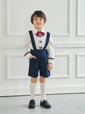 「アイテム（スーツパンツ）」を使った、F.O.OnlineStoreさん（キッズ・110cm）の冬コーディネート