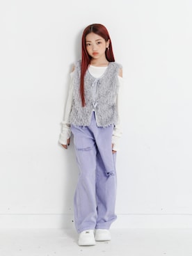 「アイテム（シューズ）」を使った、F.O.OnlineStoreさん（キッズ・139cm）の夏コーディネート