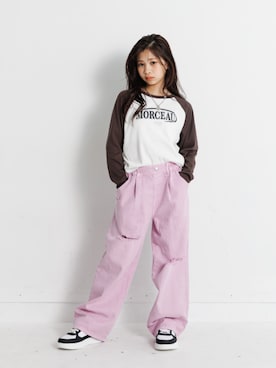 「アイテム（トップス）」を使った、F.O.OnlineStoreさん（キッズ・140cm）の夏コーディネート