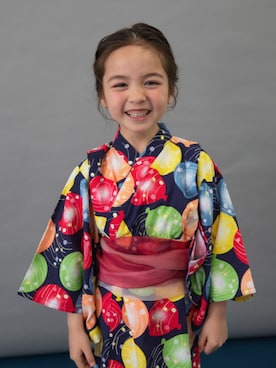 「アイテム（水着/着物・浴衣）」を使った、F.O.OnlineStoreさん（キッズ・110cm）の夏コーディネート