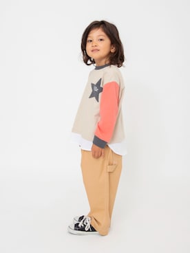 「BREEZE（ブリーズ）のアイテム（トップス）」を使った、F.O.OnlineStoreさん（キッズ・110cm）の冬コーディネート