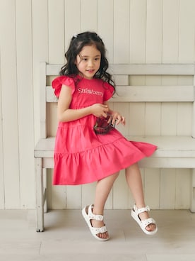 「apres les cours（アプレレクール）のアイテム」を使った、F.O.OnlineStoreさん（キッズ・110cm）の春コーディネート