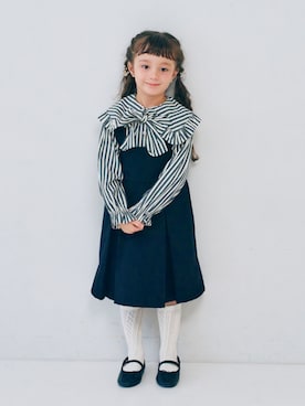 「アイテム（フォーマルスーツ/小物）」を使った、F.O.OnlineStoreさん（キッズ・110cm）の秋コーディネート