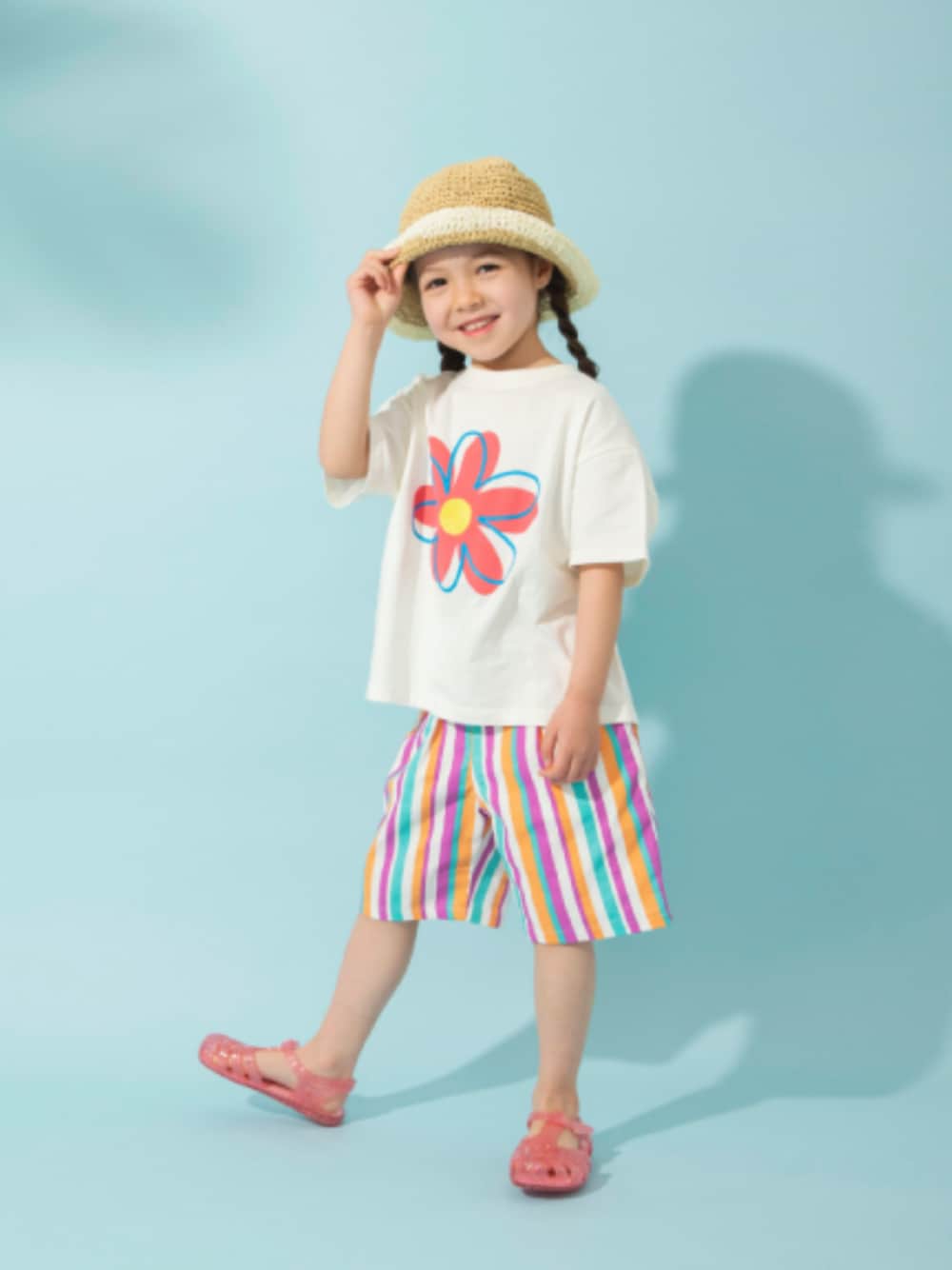 F.O.OnlineStoreさんの「切替ペーパーハット（BREEZE）」を使ったコーディネートの1枚目の写真