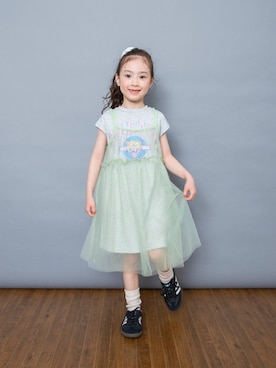 「BREEZE（ブリーズ）のアイテム」を使った、F.O.OnlineStoreさん（キッズ・110cm）の夏コーディネート