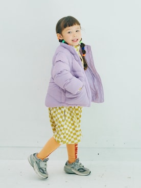 「アイテム（ワンピース）」を使った、F.O.OnlineStoreさん（キッズ・110cm）の秋コーディネート