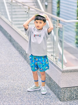 「F.O.KIDS（エフオーキッズ）のアイテム」を使った、F.O.OnlineStoreさん（キッズ・110cm）の春コーディネート