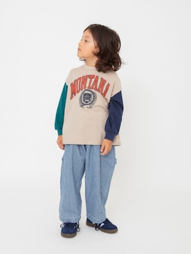 「アイテム（Tシャツ/カットソー）」を使った、F.O.OnlineStoreさん（キッズ・110cm）の冬コーディネート