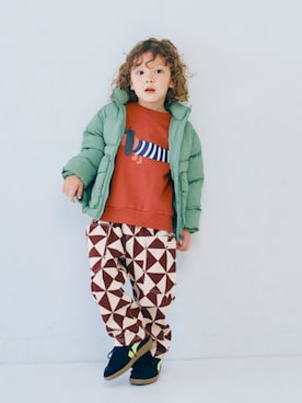 「アイテム（ダウンジャケット/コート）」を使った、F.O.OnlineStoreさん（キッズ・110cm）の冬コーディネート