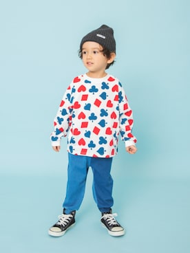 「アイテム（パンツ）」を使った、F.O.OnlineStoreさん（キッズ・110cm）の冬コーディネート