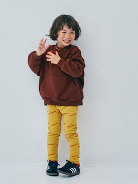 「アイテム（レッグウェア）」を使った、F.O.OnlineStoreさん（キッズ・110cm）の秋コーディネート