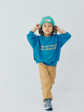 「アイテム（帽子）」を使った、F.O.OnlineStoreさん（キッズ・110cm）の夏コーディネート