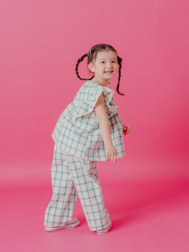 「Boribon（ボリボン）のアイテム」を使った、F.O.OnlineStoreさん（キッズ・110cm）の春コーディネート