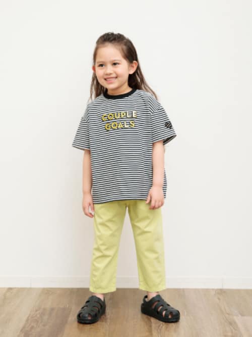 セール】【ジュニア対応】袖ハート4色4柄半袖Tシャツ（Tシャツ