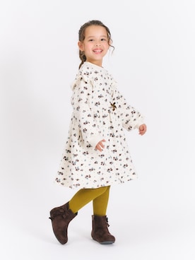 「アイテム（ワンピース/ドレス）」を使った、F.O.OnlineStoreさん（キッズ・110cm）の秋コーディネート