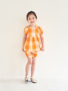 「apres les cours（アプレレクール）のアイテム」を使った、F.O.OnlineStoreさん（キッズ・110cm）の春コーディネート