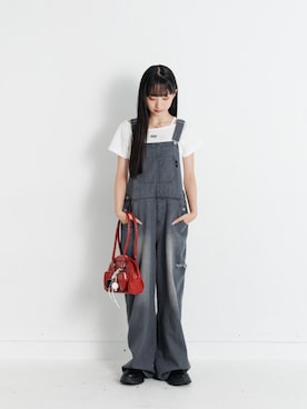 「アイテム（チャーム）」を使った、F.O.OnlineStoreさん（キッズ・154cm）の夏コーディネート