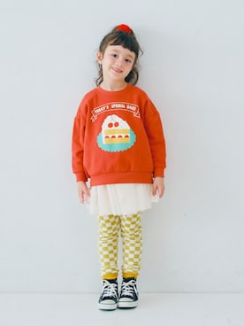 「アイテム（ワンピース/ドレス）」を使った、F.O.OnlineStoreさん（キッズ・110cm）の秋コーディネート