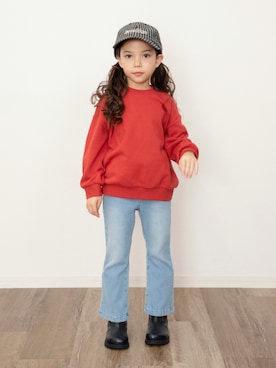 「アイテム（ブーツ）」を使った、F.O.OnlineStoreさん（キッズ・110cm）の冬コーディネート