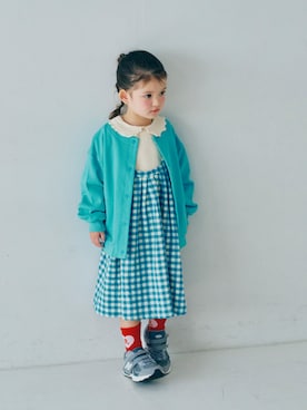 「アイテム（ワンピース/ドレス）」を使った、F.O.OnlineStoreさん（キッズ・110cm）の冬コーディネート