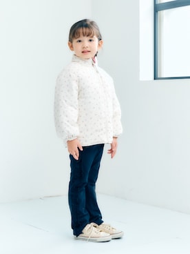 「アイテム（ダウンジャケット/コート）」を使った、F.O.OnlineStoreさん（キッズ・110cm）の秋コーディネート