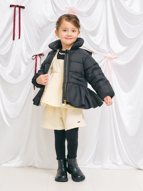 apres 激レアハートチップ250枚 ジュニア対応】ハート・花柄レギンス（レギンス/スパッツ）｜apres les