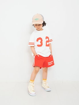 「BREEZE（ブリーズ）のアイテム」を使った、F.O.OnlineStoreさん（キッズ・110cm）の夏コーディネート