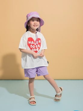 「アイテム（サンダル）」を使った、F.O.OnlineStoreさん（キッズ・110cm）の夏コーディネート