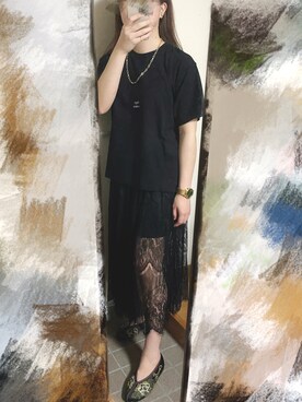 「PairPair（ペアペア）のアイテム（アクセサリー）」を使った、momoさん（レディース・158cm）の夏コーディネート