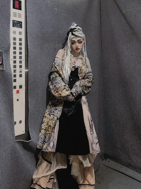 「no brand（ノーブランド）のアイテム（ジャケット/アウター、ブラウン系）」を使った、WEDNESDAYさん（レディース・163cm）の冬コーディネート