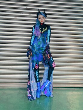 「dolls killのアイテム（ワンピース/ドレス、その他）」を使った、WEDNESDAYさん（レディース・163cm）の秋コーディネート