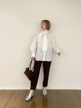 mikuさん(レディース・160cm)の秋コーディネート