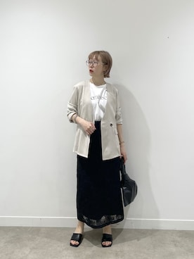 mikuさん（レディース・160cm）の春コーディネート