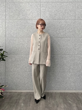 mikuさん（レディース・160cm）の春コーディネート