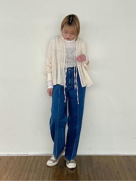 mikuさん(レディース・160cm)の春コーディネート