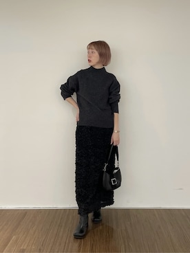 mikuさん(レディース・160cm)の冬コーディネート