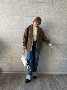 mikuさん(レディース・160cm)の冬コーディネート
