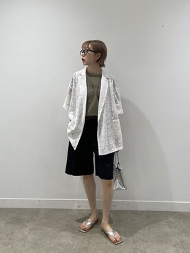 「cloenc（クロエンス）のアイテム」を使った、mikuさん（レディース・160cm）の春コーディネート
