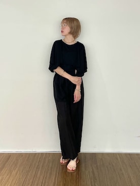 「cloenc（クロエンス）のアイテム」を使った、mikuさん（レディース・160cm）の春コーディネート