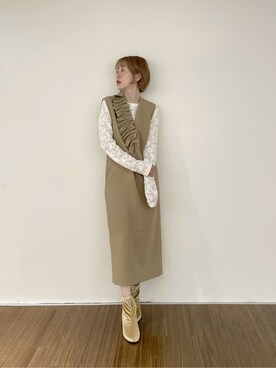 mikuさん(レディース・160cm)の秋コーディネート