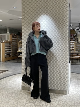 mikuさん(レディース・160cm)の冬コーディネート