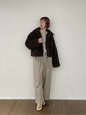 mikuさん(レディース・160cm)の冬コーディネート