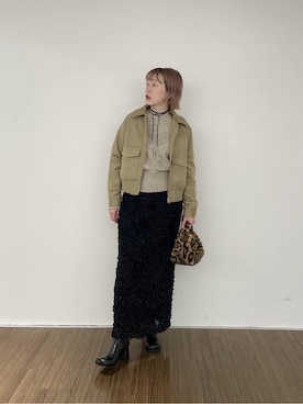 mikuさん（レディース・160cm）の冬コーディネート