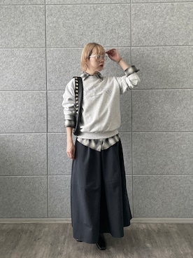 「GALLEST（ギャレスト）のアイテム」を使った、mikuさん（レディース・162cm）の秋コーディネート