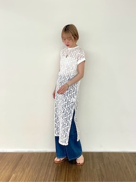 「cloenc（クロエンス）のアイテム」を使った、mikuさん（レディース・160cm）の春コーディネート