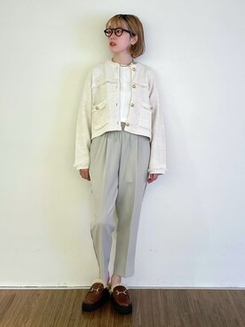 「cloenc（クロエンス）のアイテム」を使った、mikuさん（レディース・160cm）の冬コーディネート