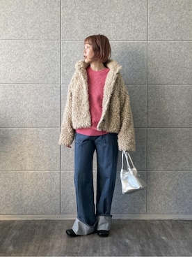 mikuさん(レディース・160cm)の冬コーディネート